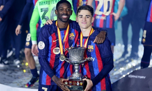 Dembele bị gạt khỏi cuộc đua Quả bóng vàng với Yamal